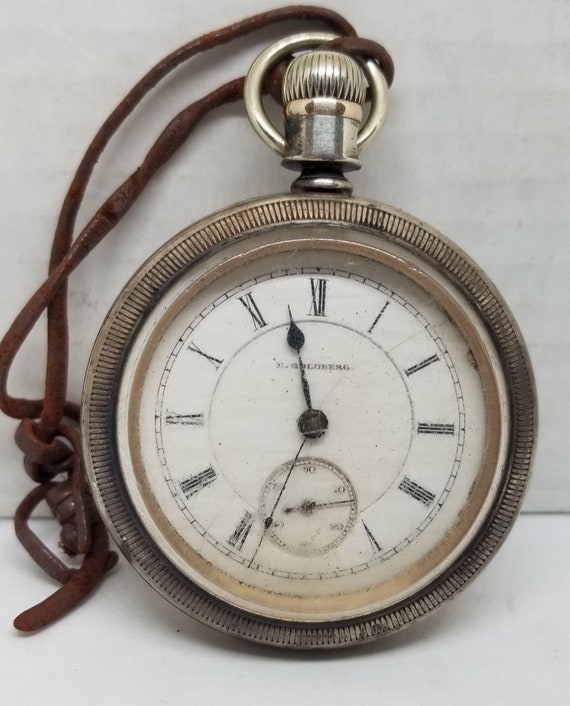 FAPW223 1889 Illinois Private Label Pocket Watch,… - image 1