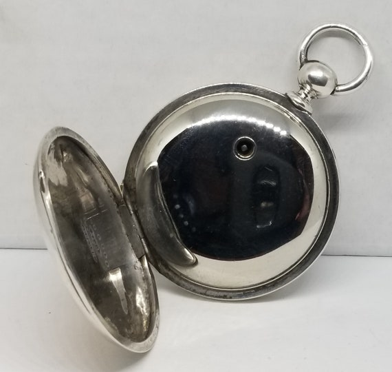 FAPW278 1871 Coin Silver Elgin Pocket Watch, Grad… - image 7