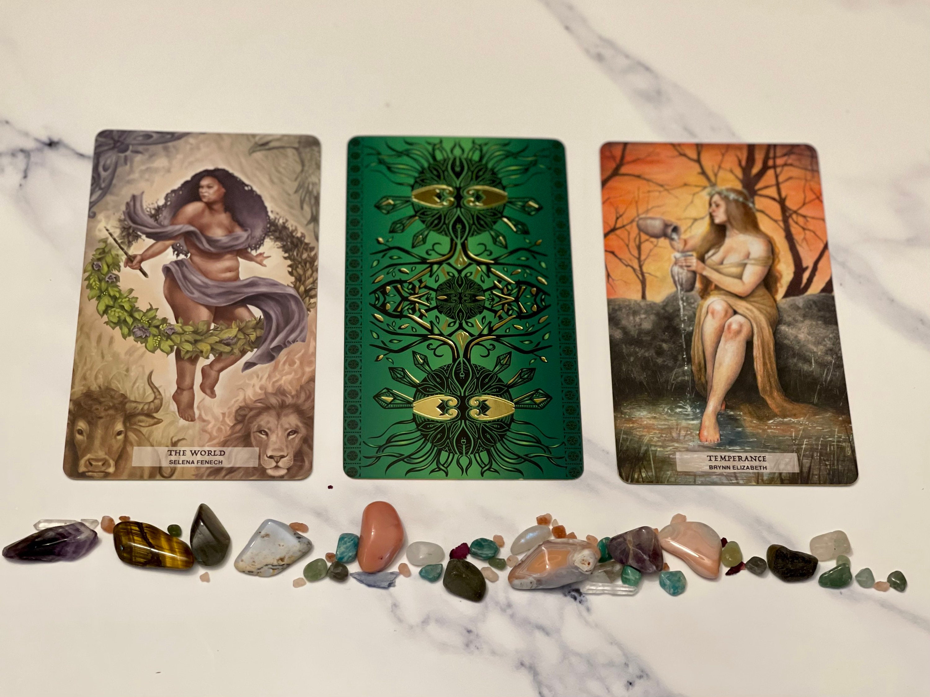 LE 78 Tarot Ecological Tarot of the Healing Earth Gaia - Etsy