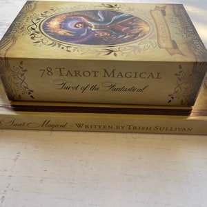 LE 78 Tarot Magical with Physical Guidebook Tarot of the Fantastical, Magical Tarot, Indie Deck, 78Tarot, tarot cards image 8