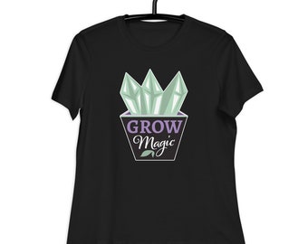 Grow Magic T-shirt décontracté pour femmes