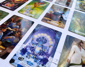 LE - 78 Tarot Magical avec guide PDF - Tarot des fantastiques - Magic Tarot, Indie Deck, 78Tarot, cartes de tarot, tarot fantastique