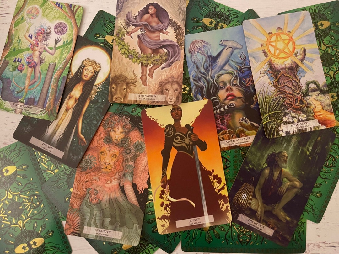 LE - 78 Tarot Ecological - Tarot of the Healing Earth - Gaia