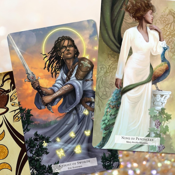 Mazzo di Tarocchi Magici 78: Tarocchi Indie Fantastici con Guida