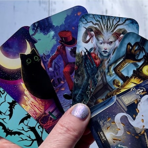 Creatures of the Night Oracle Deck: Pocket Edition with PDF Guidebook