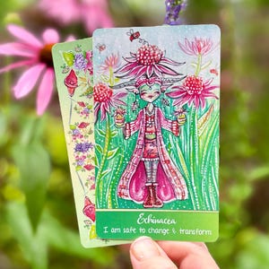 Orakeldek bloemenbewaarders - orakel fee - fee - fee - bloemenfee - bloemenmagie - feeënmagie - bevestigingsorakel - versterkend orakel