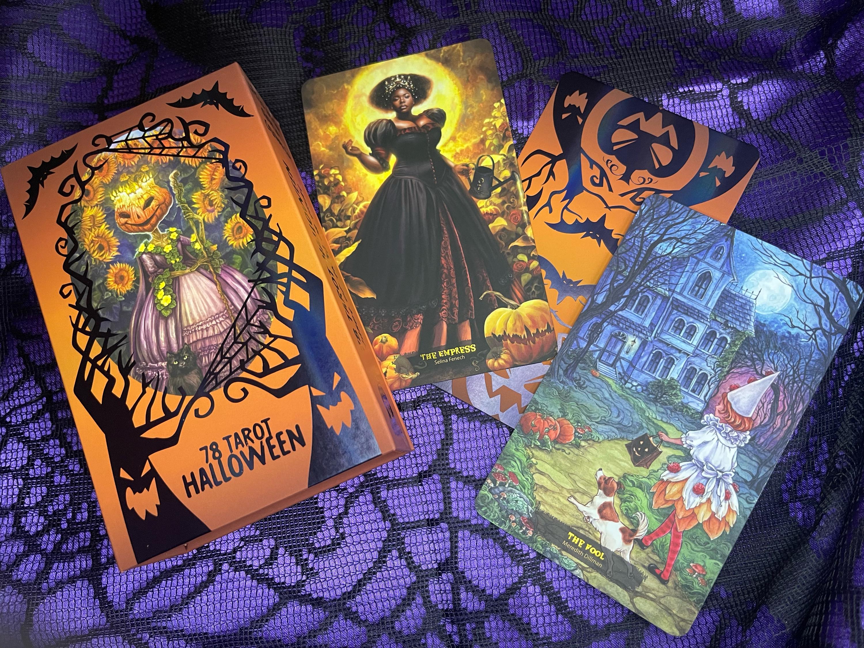 78 Tarot Halloween Deck - Limited Edition, Samhain & Witchy Themes