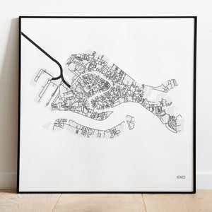 Carte Imprimer - Venise
