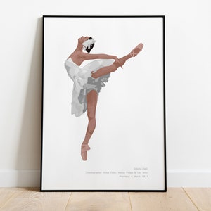 Ballet Print - Swan Lake