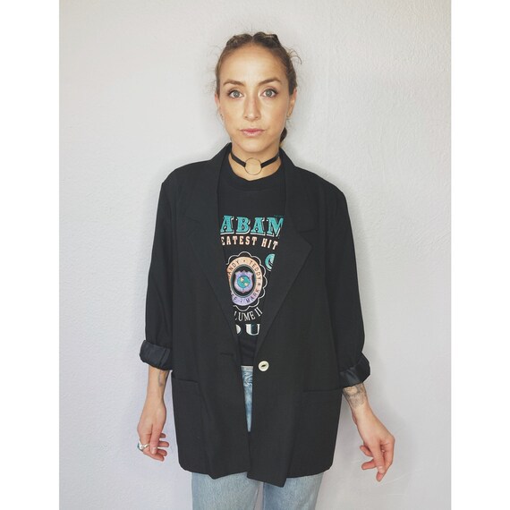 Vintage 80s Sag Harbor BOXY oversized Long Line BL
