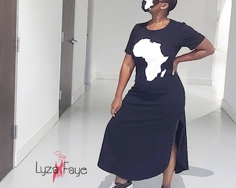 plus size t shirt dress with slits