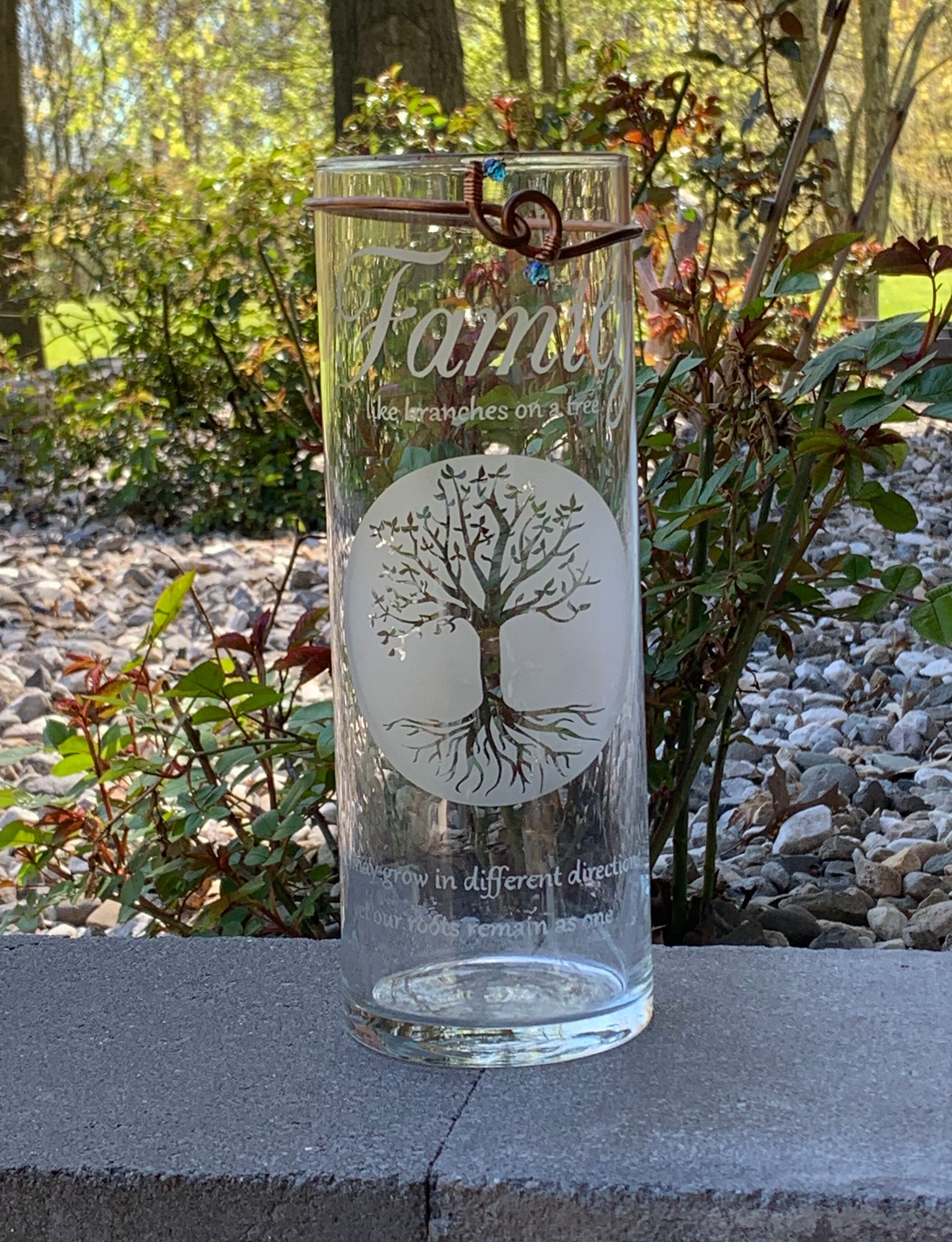 Family Tree of Life Candle Holder Family Tree of Life Vase Etsy Ireland