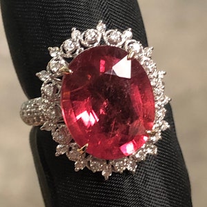 Rubelite Tourmaline ring Item SN05