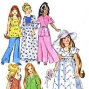 Pattern 6061-17.5&quot; ~ Crissy ~ 8.25&quot; chest ~ Vintage 1972 Doll Clothes