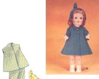 Pattern 7563-17" ~ Saucy Walker-Terri Lee-Toni ~ 10" chest ~ Vintage 1953 Doll Clothes
