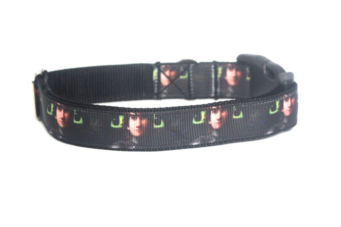 How to Train Your Dragon Dog Collar Hiccup and Toothless Etsy