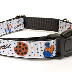 Got Cookies? Dog Collar - For Foodie Dogs, Loves Treats