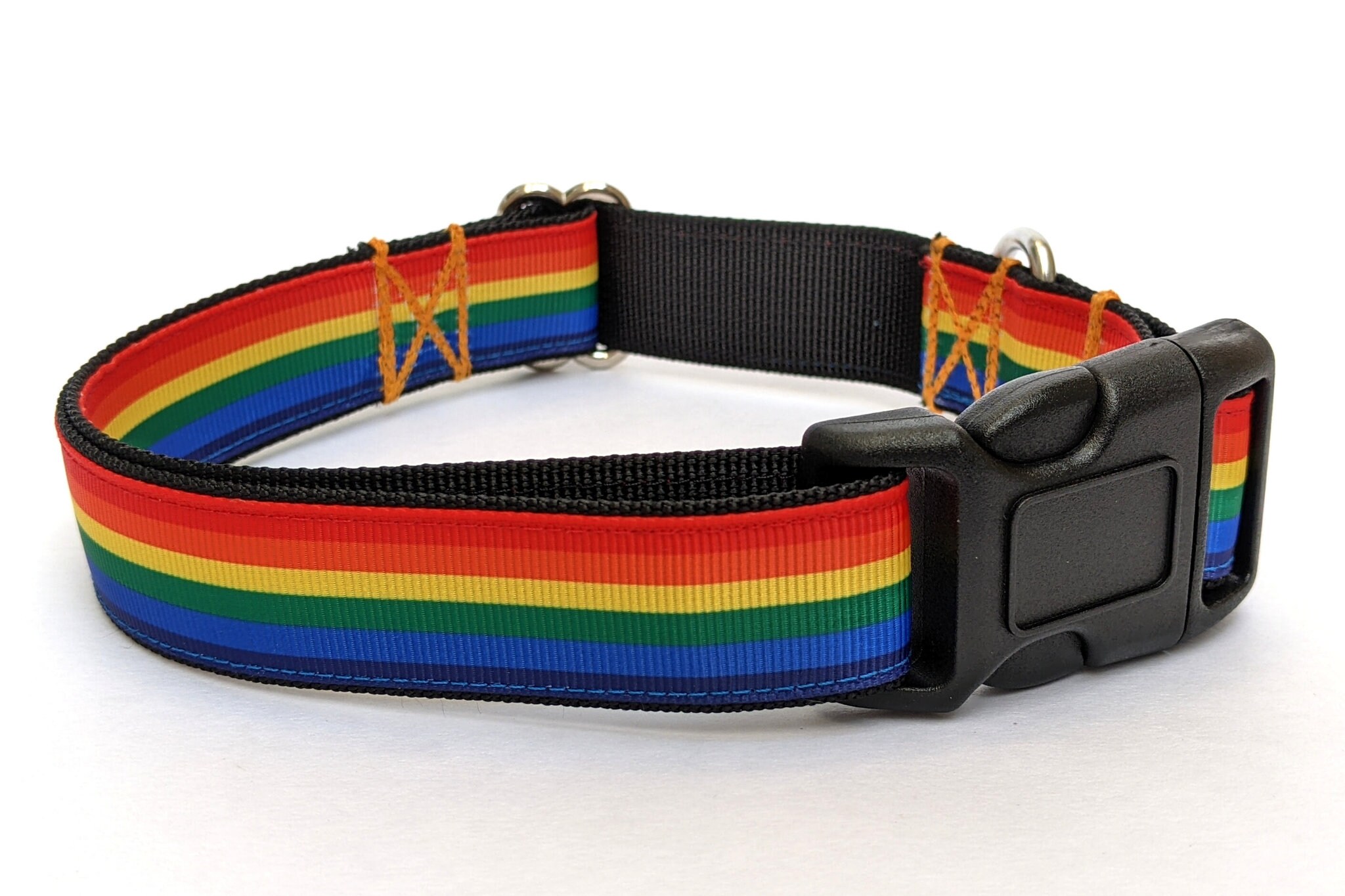 Rainbow Pride Dog Collar Colorful Stripes LGBTQ Love Gay Pride Celebration Unisex Adjustable Pet Collar Etsy Canada