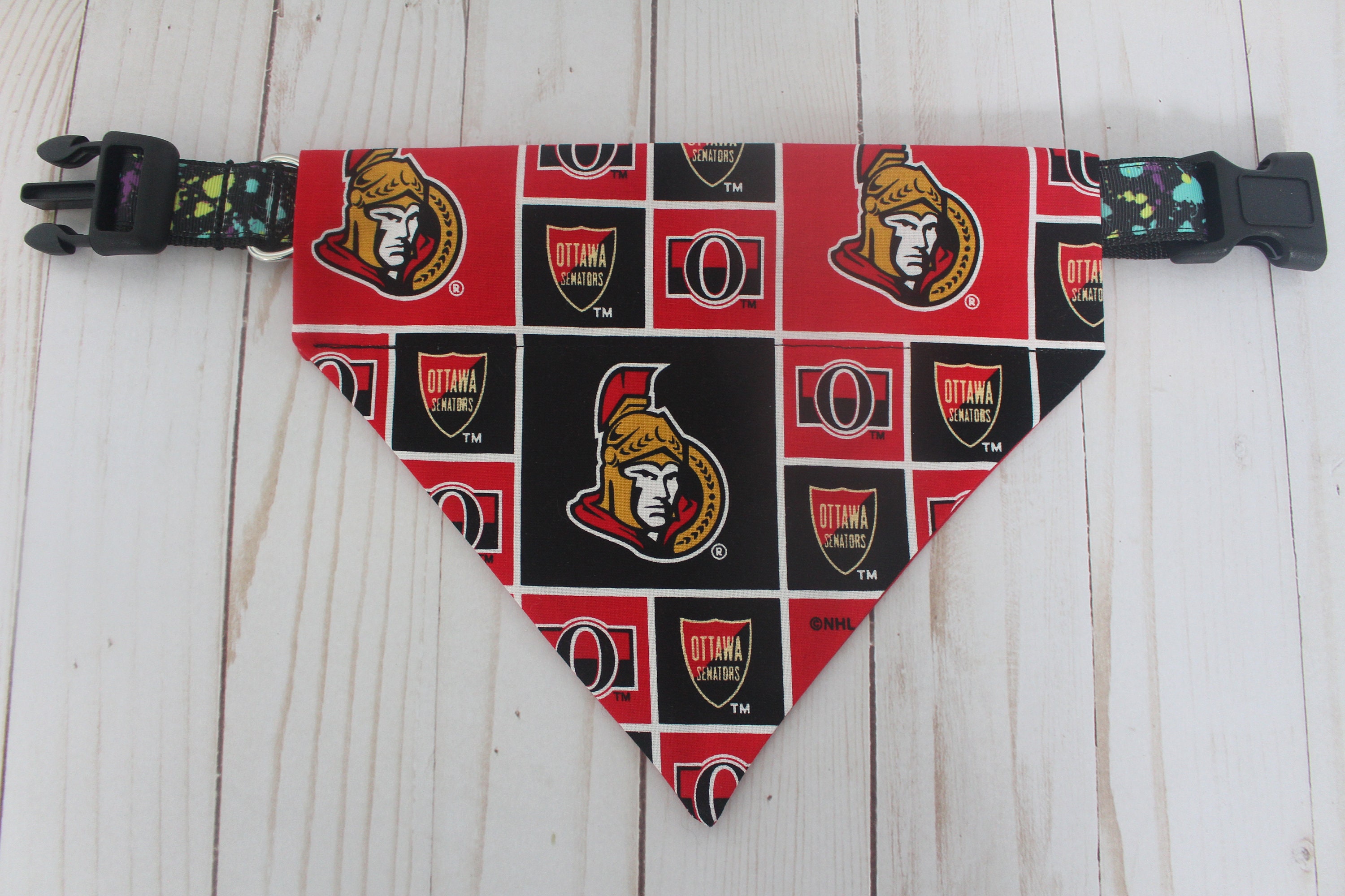 Ottawa Senators NHL Dog Collar