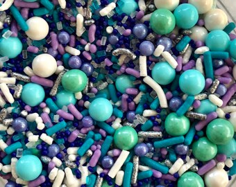 CUSTOM SPRINKLE MIX Sealed With A Kiss Sweet Stuff Shoppe