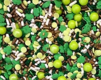 CUSTOM SPRINKLE MIX Sealed With A Kiss Sweet Stuff Shoppe