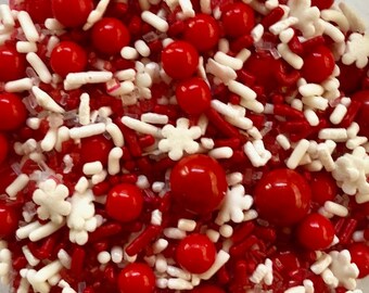 CUSTOM SPRINKLE MIX Sealed With A Kiss Sweet Stuff Shoppe