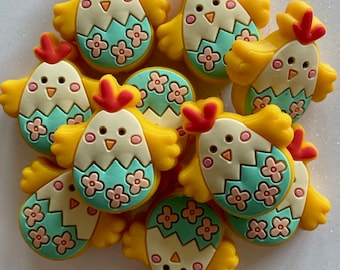 CUTE CHICK FOCAL Bead, Focal Beads, Cute Chick Silicone Beads, Silicone Beads, Pen Beads, Scribe Bead