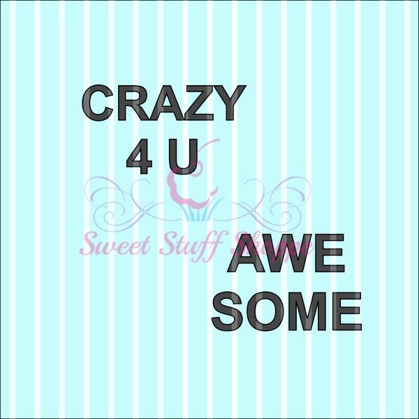 CONVERSATION HEARTS Silk Screen Cookie Silk Screen Custom Etsy