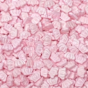 PINK CROWN Sprinkles, Candy Sprinkles, 2 ounce or 4 ounce