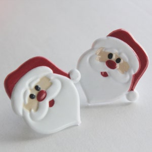 Christmas Santa Face Cupcake Rings