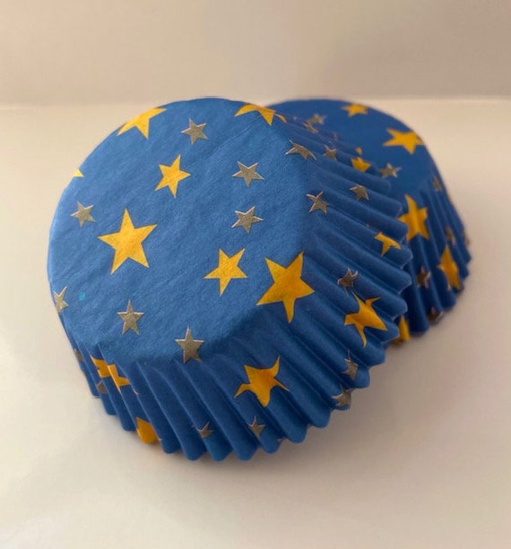 Star cupcake liners cheap