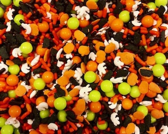 CUSTOM SPRINKLE MIX "Boo Boo Mix" Sweet Stuff Shoppe