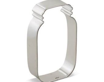 SMALL MASON JAR Cookie Cutter