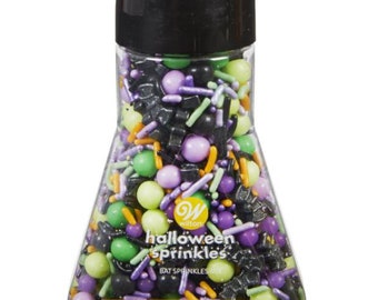 POTIONS SPRINKLE Mix,  3.95 Ounces, Wilton Sprinkles, Halloween Sprinkles
