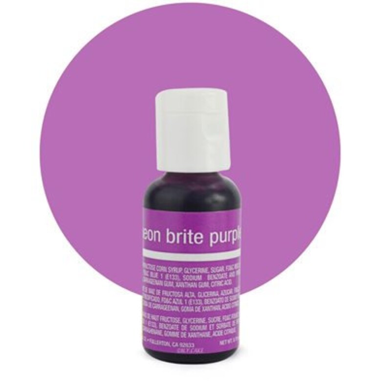 CHEFMASTER NEON PURPLE Gel Paste