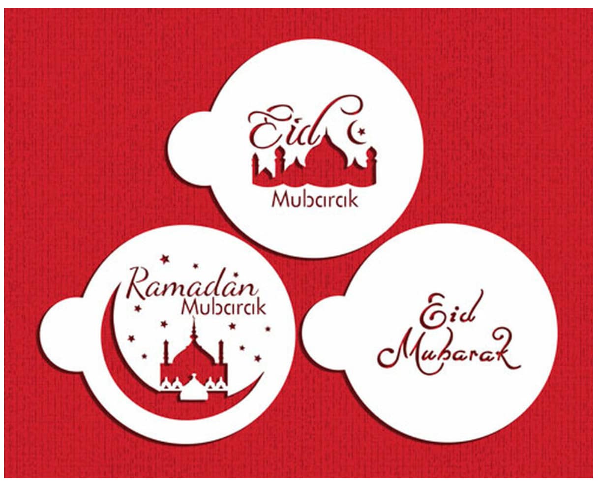 EID MUBARAK Cookie Stencil Set designer Stencils - Etsy eid-mubarak-cookie-stencil-set-designer-stencils-etsy