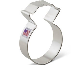 DIAMOND RING Cookie Cutter  Ann Clark Cookie Cutter, Ann Clark Collection