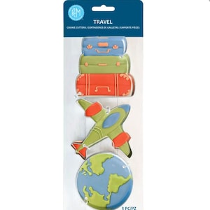 TRAVEL 3 Piece Cookie Cutter Set
