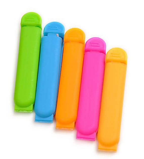 PIPING BAG TIP Clips 5 Clips Per Pack Colors Vary Piping Etsy