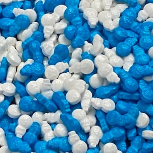 SNOWMAN SPRINKLES, Sprinkles, 4 Ounces