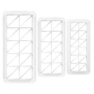 ATECO GEOMETRIC MULTI Cutter - Triangle Set of 3 Pieces