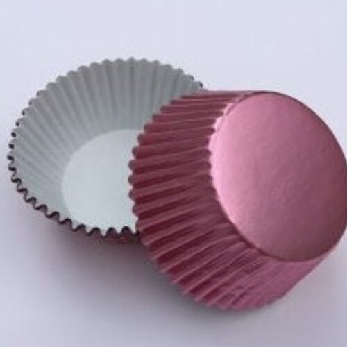 BURGUNDY FOIL Cupcake Liners Etsy