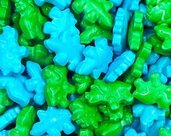 DINOSAUR SPRINKLES, Blue and Green, Sprinkles