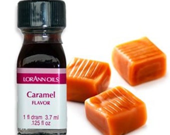 LORANN Carmel  (1 Dram Twin Pack)  Super Strength Flavoring