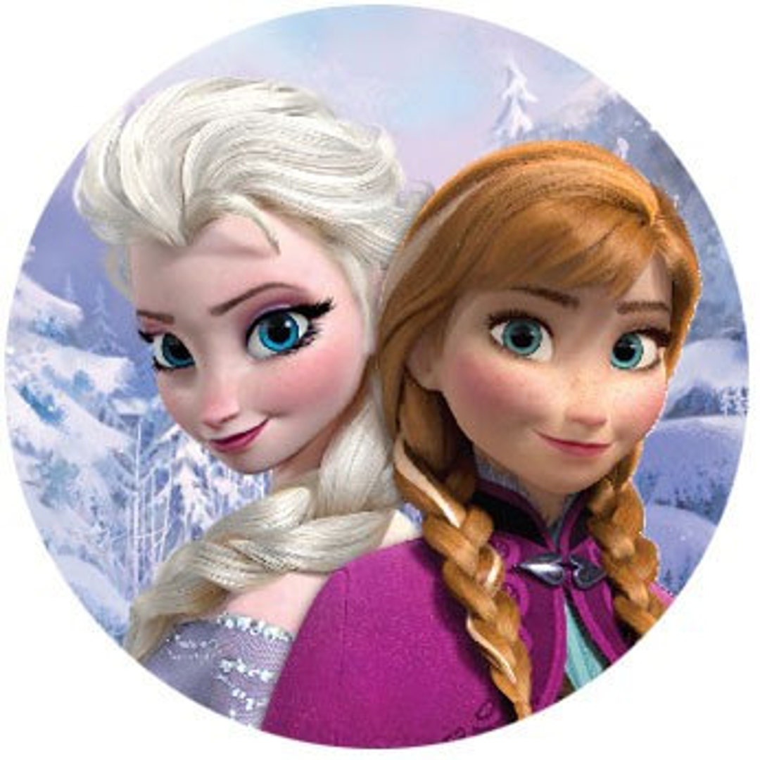 Frozen Button 1.5 Sisters - Etsy
