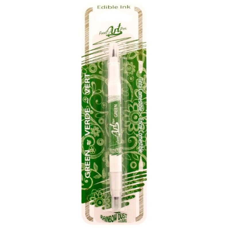 GREEN Food Art Pen By RAINBOW DUST