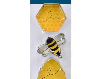 HONEY BEE 3 Piece  Cookie Cutter Set