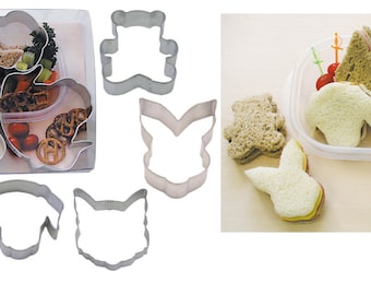 ANIMAL CUTTER 4 Piece Cookie Cutter Set