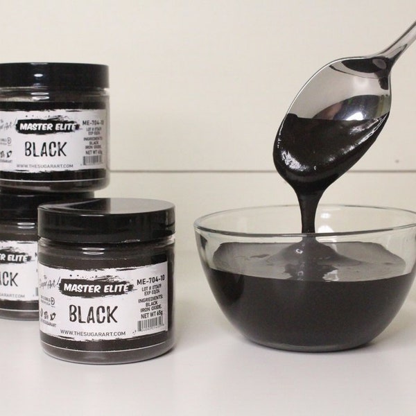 MASTER ELITE BLACK - The Sugar Art - 28 Grams