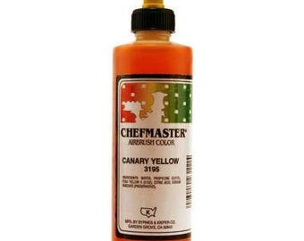 CANARY YELLOW Chefmaster Airbrush Color